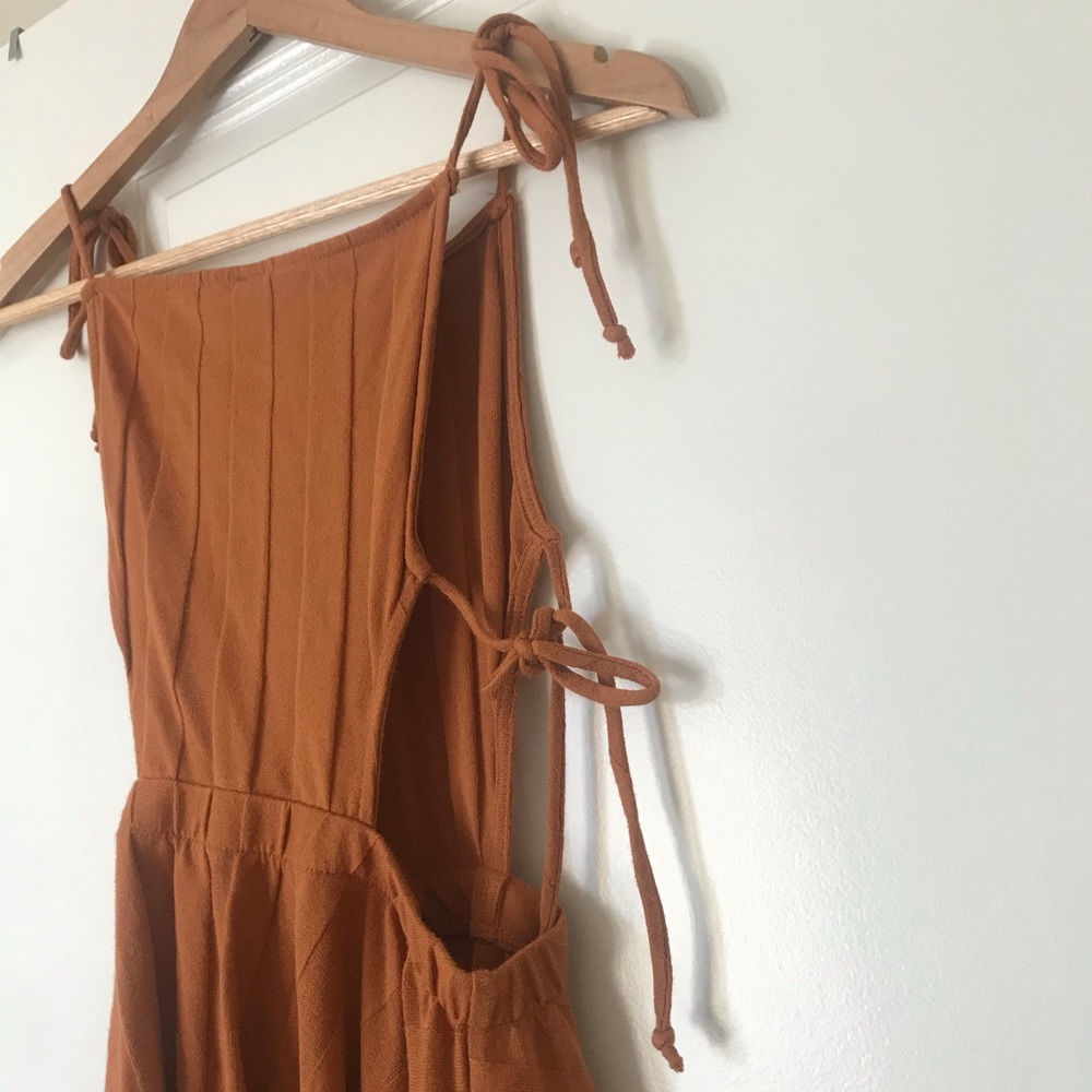 Flirty exposed sides free people dress